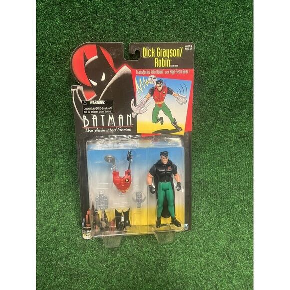 Batman The Animated Series DICK GRAYSON / ROBIN Action Figure 1993 Kenner NIB - Picture 1 of 1
